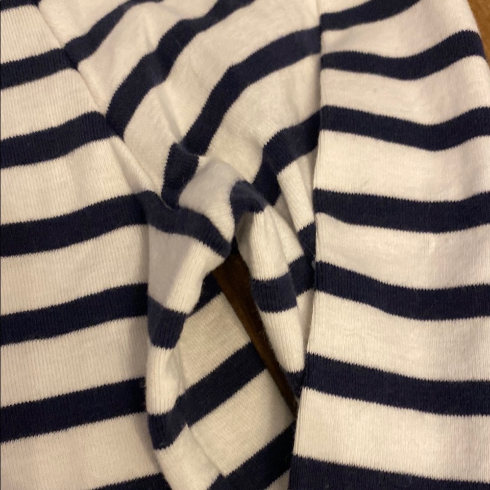 J Crew XXL navy/white women’s top - Picture 8 of 9